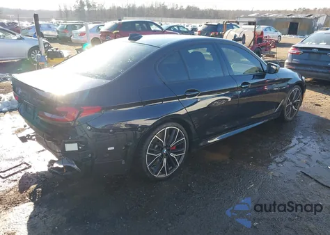 2021 BMW M550I xDrive from USA, damaged, VIN WBA13BK04MCH57749